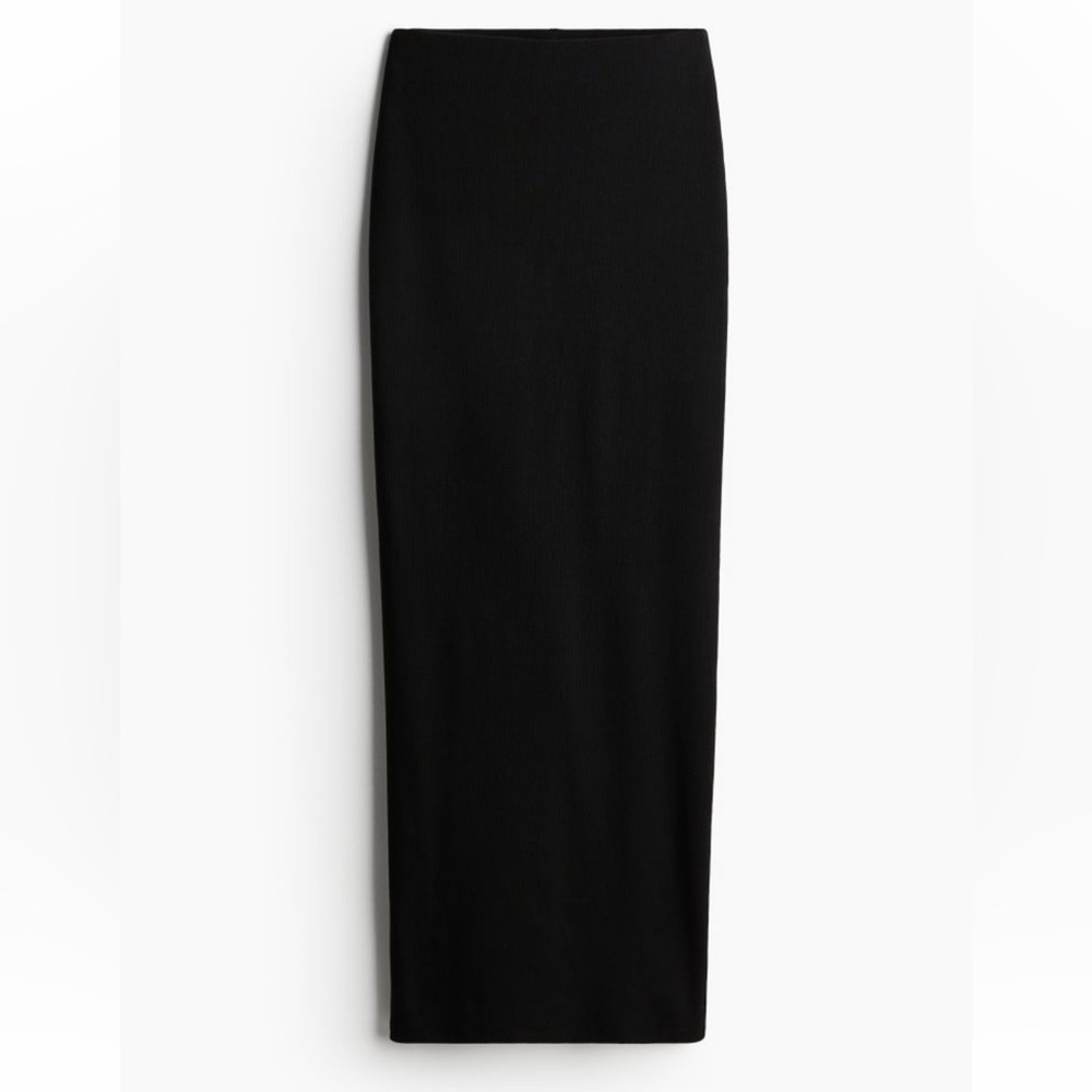 H&M Ribbed Pencil Skirt